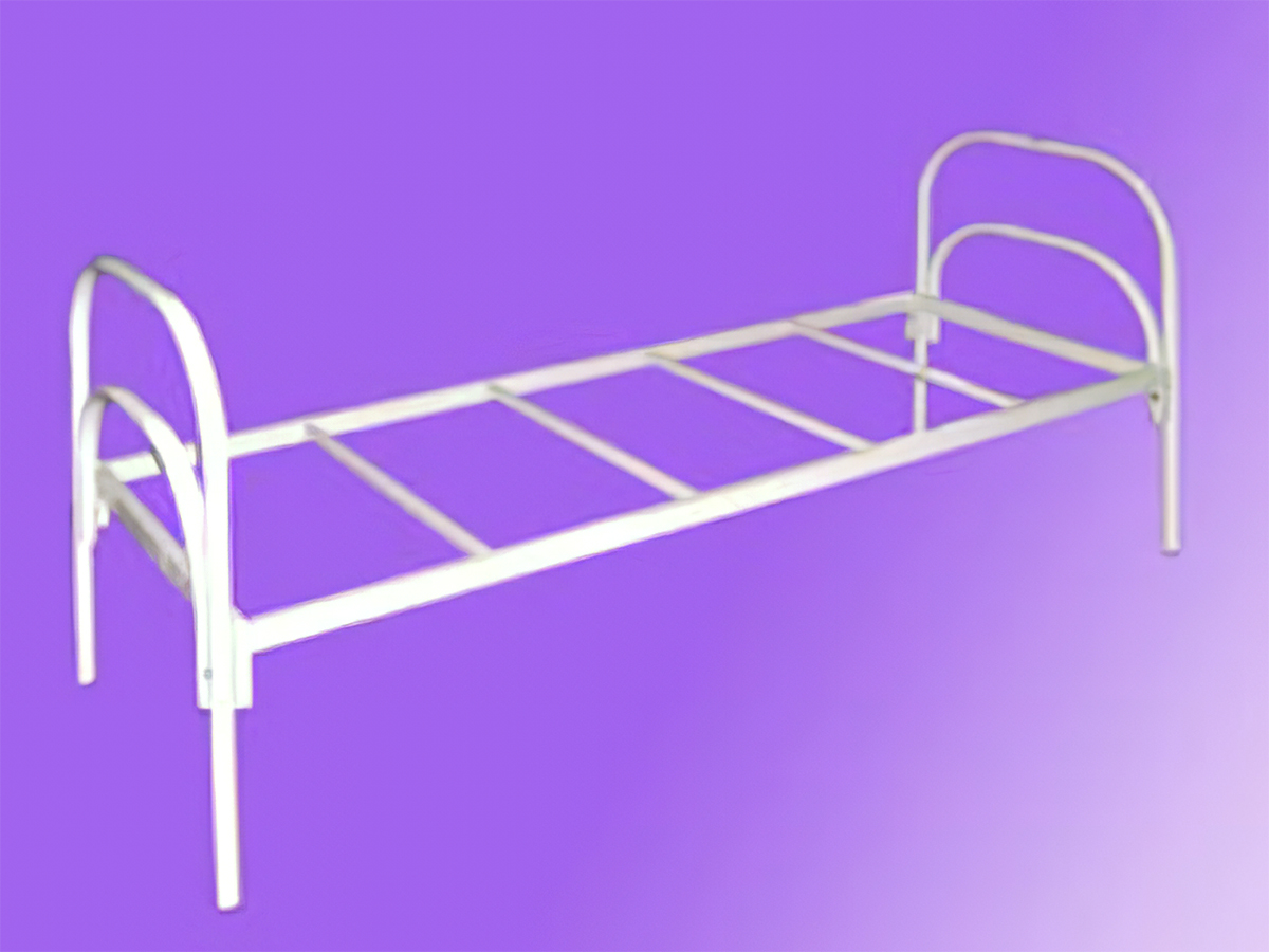 Одноярусная кровать ЭКОНОМ 190х70х60 см на 4 рейках - «Comfort Econom»