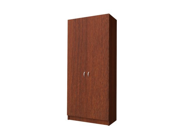 Универсальный шкаф-гардероб для гостиницы 90х44х215 см - «Comfort Standart», Орех