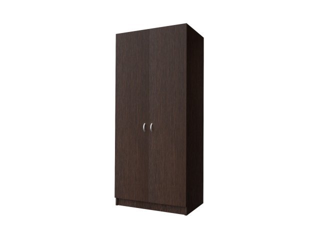 Универсальный шкаф-гардероб для гостиницы 90х60х215 см - «Comfort Standart», Дуб Венге