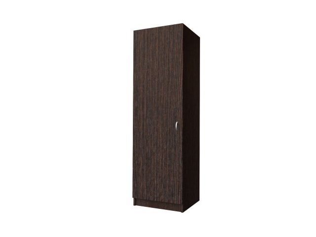 Одностворчатый шкаф-гардероб для гостиницы 60х60х215 см - «Comfort Standart», Дуб Венге