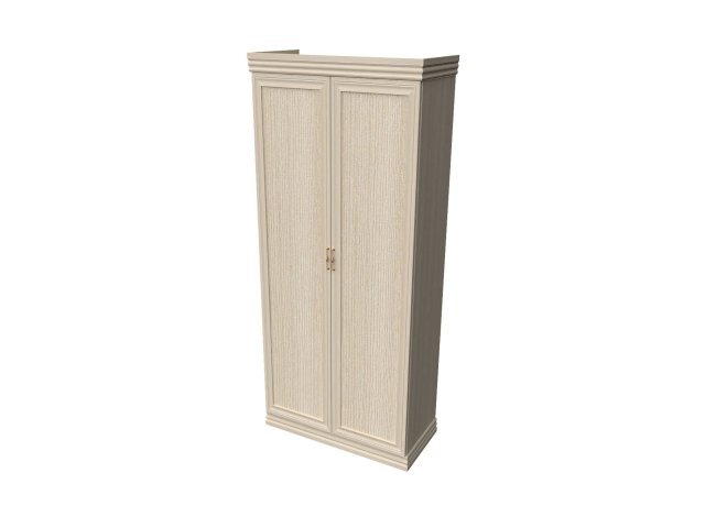 Универсальный шкаф-гардероб для гостиницы 100х46х207 см - «Comfort Deko», Ясень Шимо светлый