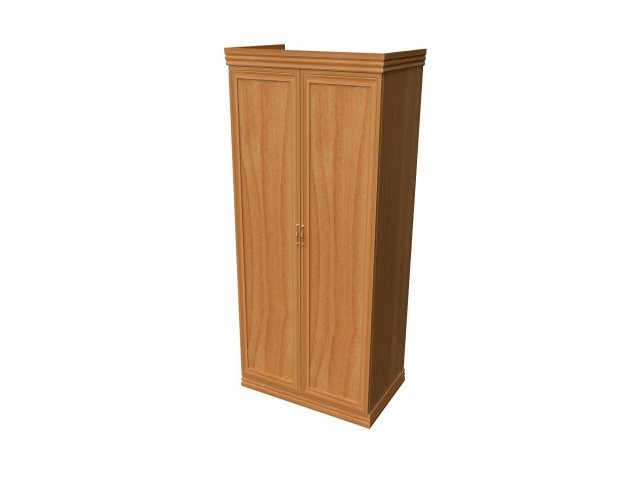 Универсальный шкаф-гардероб для гостиницы 100х62х207 см - «Comfort Deko», Вишня Оксфорд