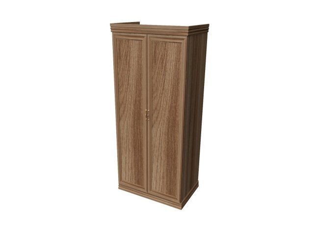 Универсальный шкаф-гардероб для гостиницы 100х62х207 см - «Comfort Deko», Ясень Шимо тёмный
