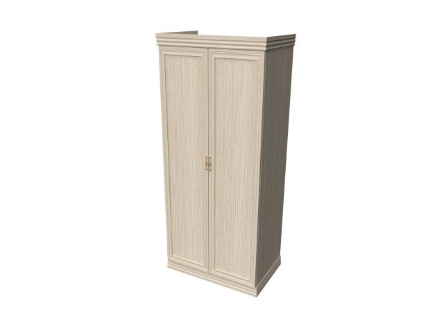 Универсальный шкаф-гардероб для гостиницы 100х62х207 см - «Comfort Deko», Ясень Шимо светлый