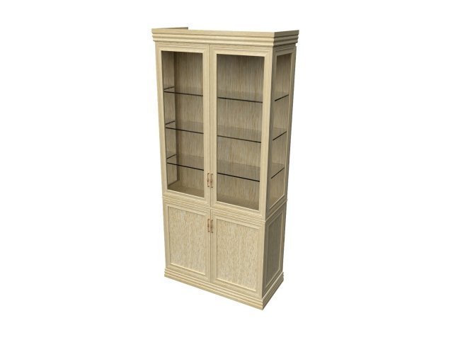 Комбинированный шкаф для гостиницы 70х46х207 см - «Comfort Deko», Дуб Беленый
