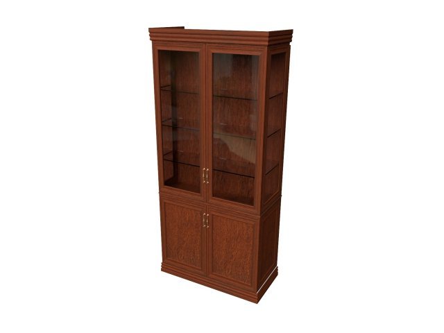 Комбинированный шкаф для гостиницы 70х46х207 см - «Comfort Deko», Орех