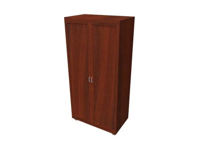 Универсальный шкаф-гардероб для гостиницы 96х60х200 см - «Comfort Quadro», Орех