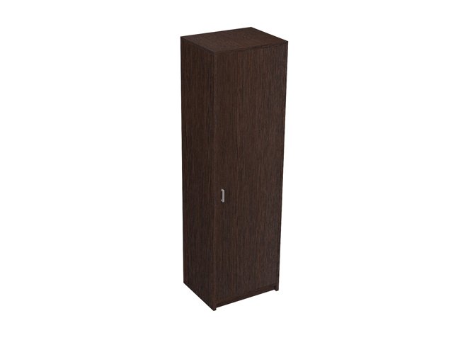 Шкаф-гардероб для гостиницы 60х45х199 см - «Comfort Next», Дуб Венге