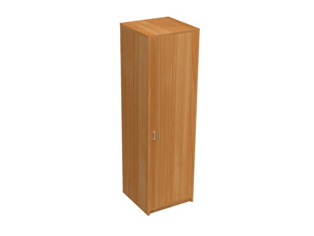 Шкаф-гардероб для гостиницы 60х60х199 см - «Comfort Next», Вишня Оксфорд