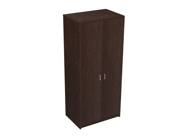 Двухсекционный шкаф для гостиницы 90х60х199 см - «Comfort Next», Дуб Венге