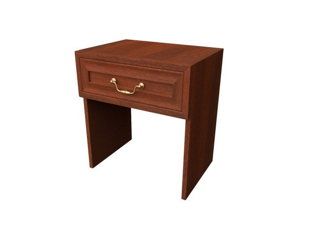 Туалетный стол с ящиком для гостиницы 60х44х73 см - «Comfort Deco», Орех