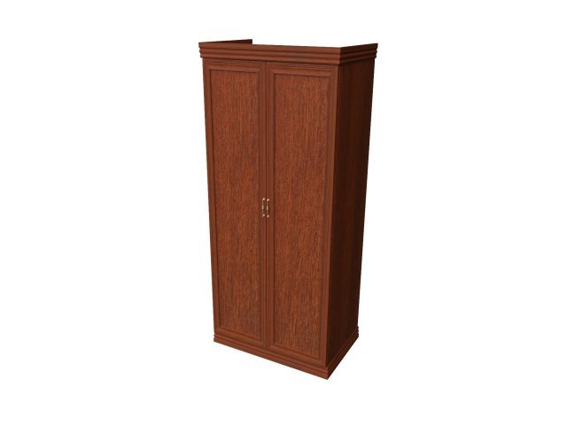 Универсальный шкаф-гардероб для гостиницы 100х62х207 см - «Comfort Deco», Орех