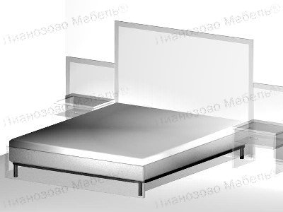 Двуспальный матрас для гостиницы 160х200х17 см - «Comfort Quadro»