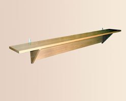 Полка для бритья с зеркалом для армии - 145x20.2 см