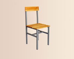 Армейский стул - 38.5x35x45(80.5) см