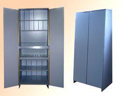 Пирамида для хранения оружия для армии - 105x63x196 см
