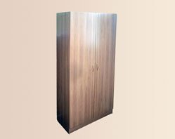 Двухстворчатый платяной шкаф для армии - 112.4x58x182.4 см