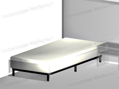 Односпальный матрас для гостиницы 90х200х17 см - «Comfort Quadro»