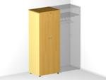 Шкаф-гардероб с замком для офиса - 80х62х207 см - «Visa Style»
