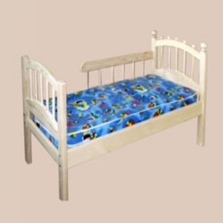 Детская кровать "Солнышко" для детского сада - 14х60х85 см