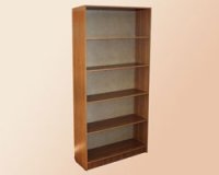 Книжный стеллаж для общежития 83х46х180 см - «Comfort Econom»