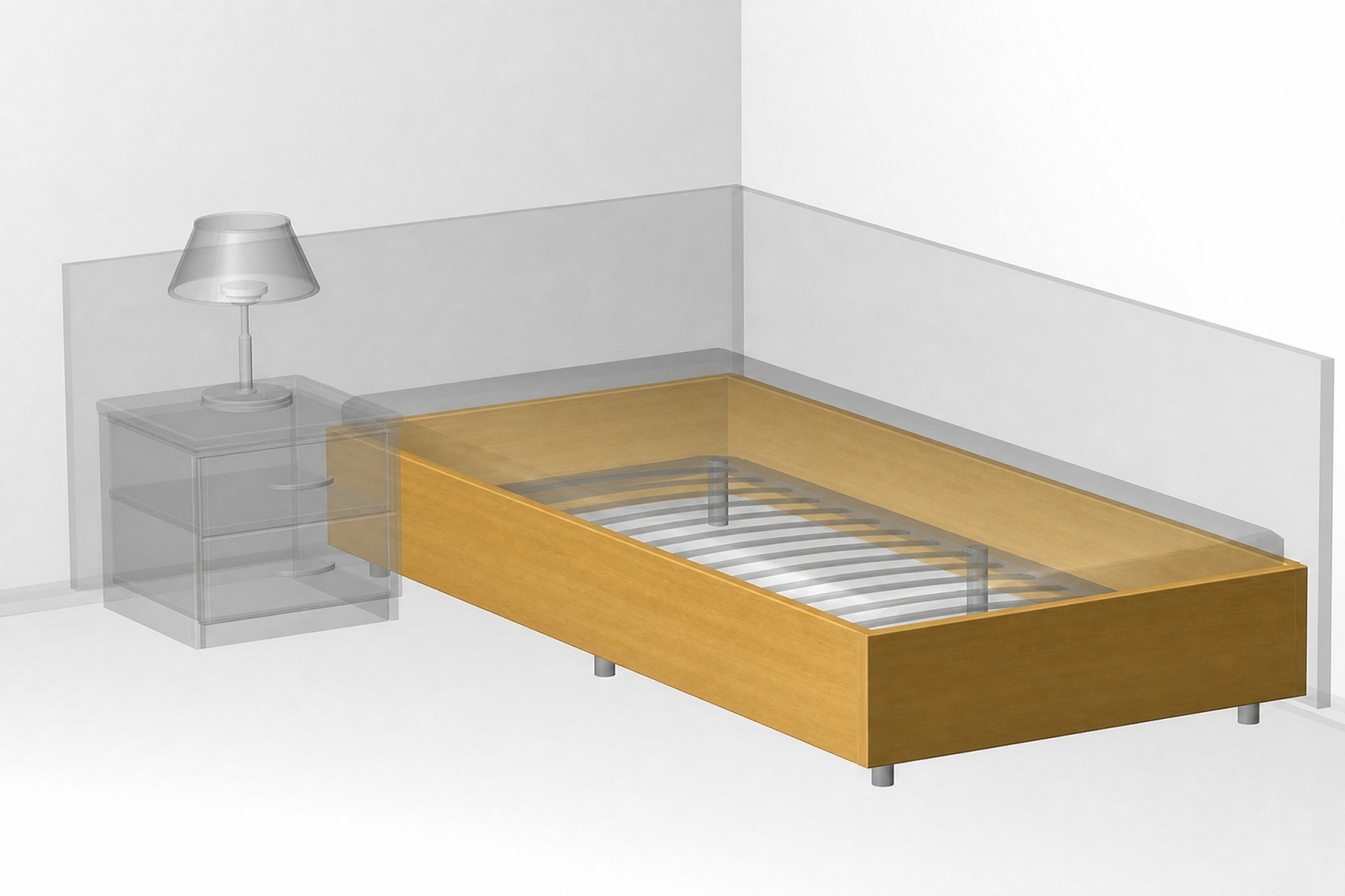 Схема размещения: 4002 Кровать Comfort Standart